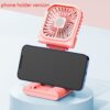 Pink with phone holder