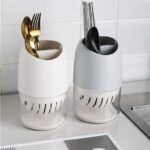 Kitchen Multifunctional Drain Rack Multi-Purpose Drain Rack High-Quality PP Diatom Mud Kitchen Organizer Cutlery Drying Rack