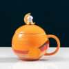 Starry sky cup orange