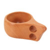 Beech double hole cup