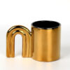 Arch handle cup gold