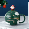 Christmas cup green