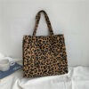 Brown leopard print