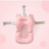 Pink bear bath mat