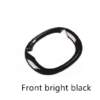 Front bright black