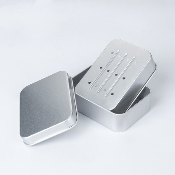 Hotel Dormitory Bathroom Drainage Aluminum Soap Dish