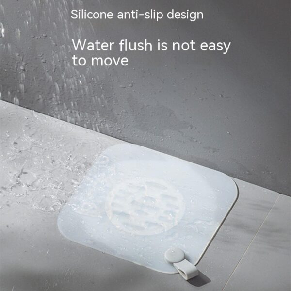 Floor Drain Silica Gel Pad Toilet Anti-odor Deodorant Seal Cover Closure Toilet Sewer