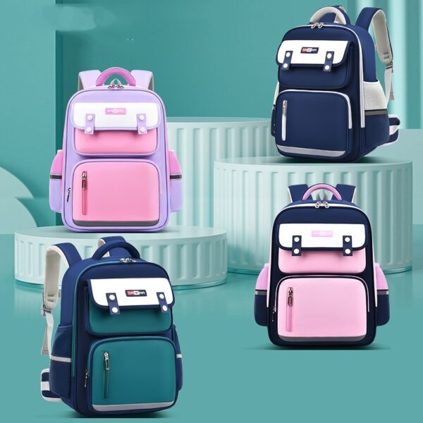 Primary School Student Children's Spine Protection Schoolbag