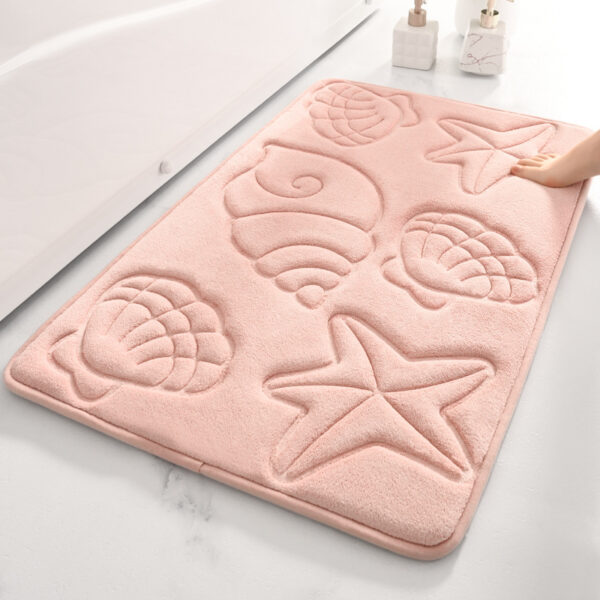 Bathroom Absorbent Door Mat Non-slip