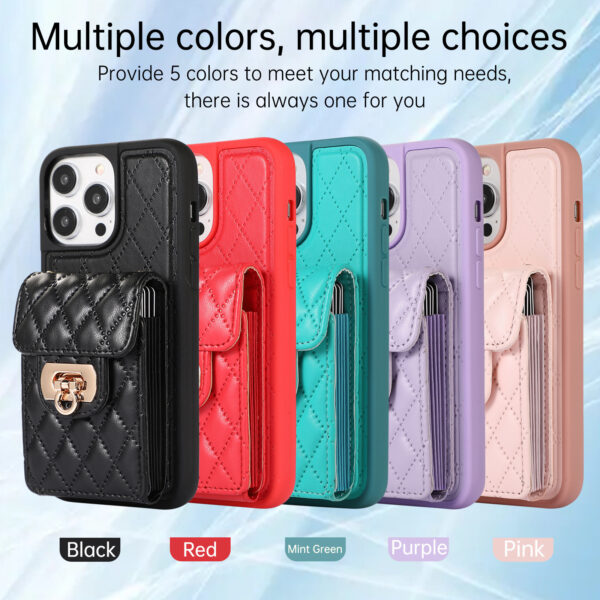 Back Cover Phone Case Card Holder Protective Cover