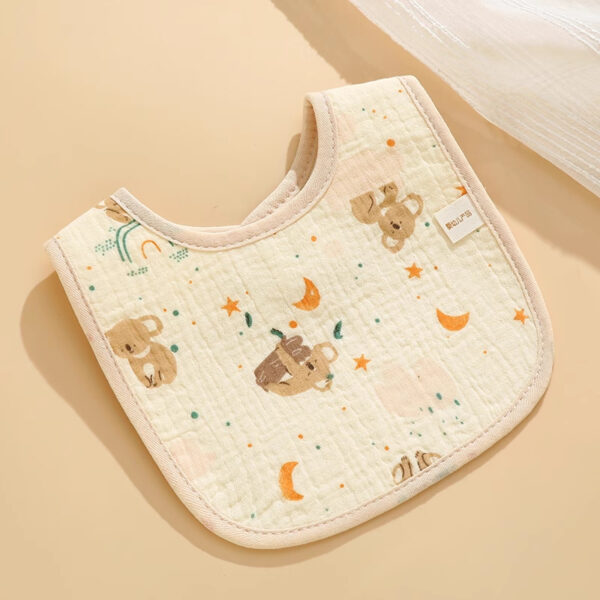 Baby Pure Cotton Waterproof Bib And Mouth Water Towel
