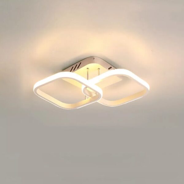 Neu DIMMBAR 3-farbige Deckenlampe LED Deckenleuchte Wohnzimmer Flur Eingang