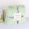 Light green pillow case