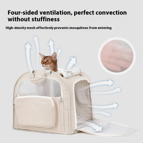 Cat Bag Portable Outdoor Lightweight Large Capacity Toast Backpack